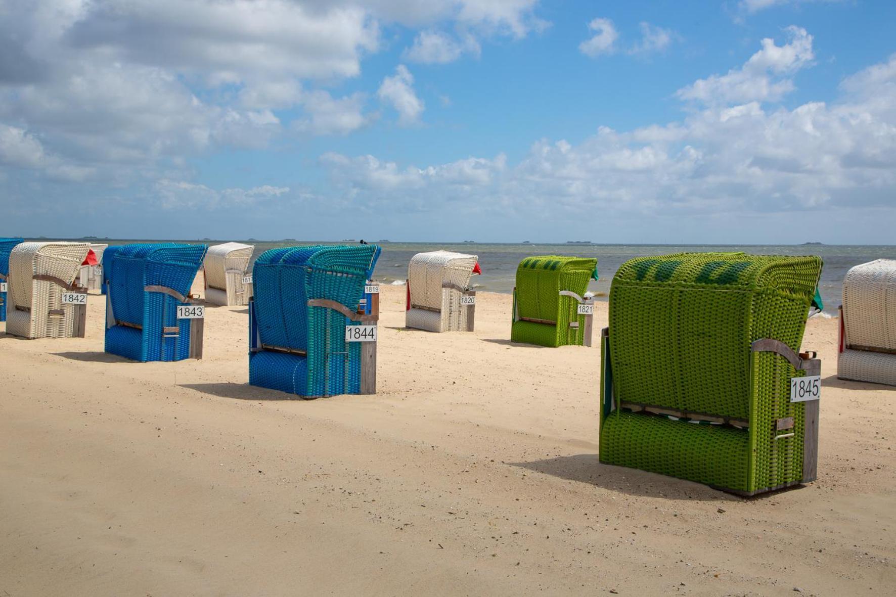 Wyk auf Föhr Wohnen Am Suedstrand - Ferienwohnung 1 1 מראה חיצוני תמונה